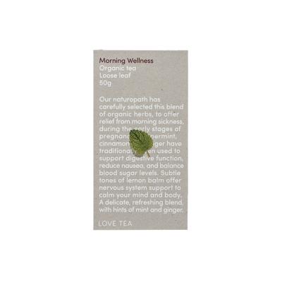 Love Tea Organic Morning Wellness Tea Loose Leaf 50g